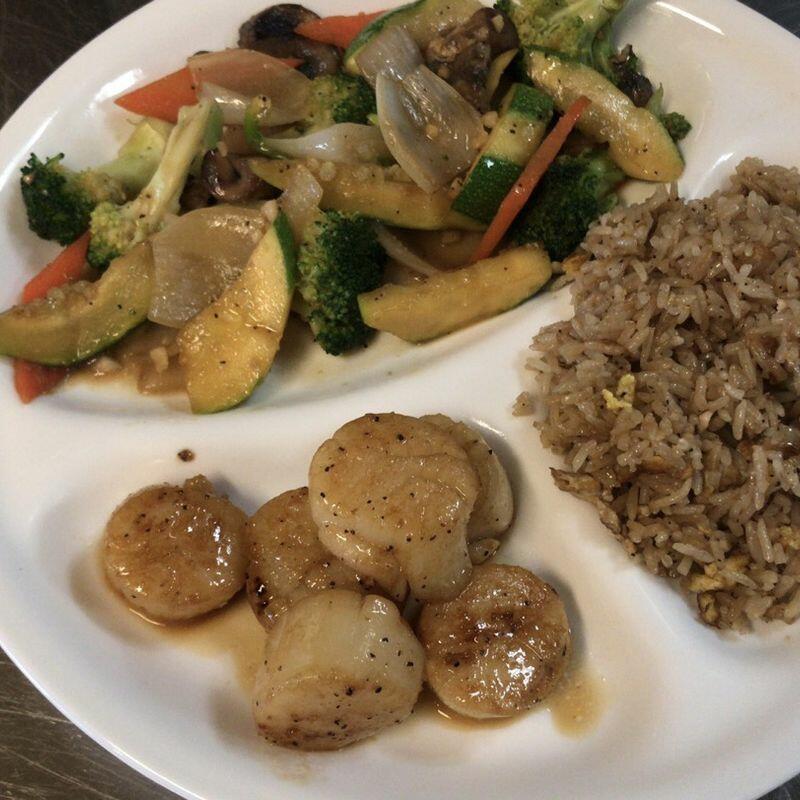 (L) Scallop Hibachi 