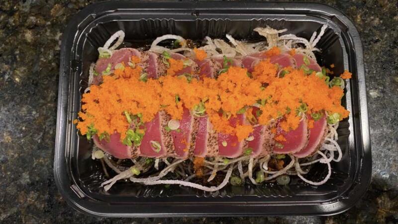 Spicy Peppered Tunatataki