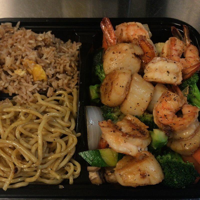Shrimp & Scallops Hibachi